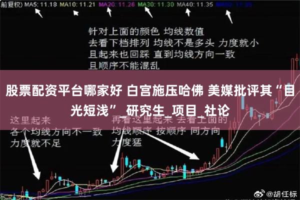 股票配资平台哪家好 白宫施压哈佛 美媒批评其“目光短浅”_研究生_项目_社论