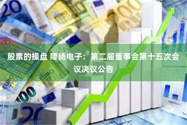 股票的操盘 隆扬电子：第二届董事会第十五次会议决议公告